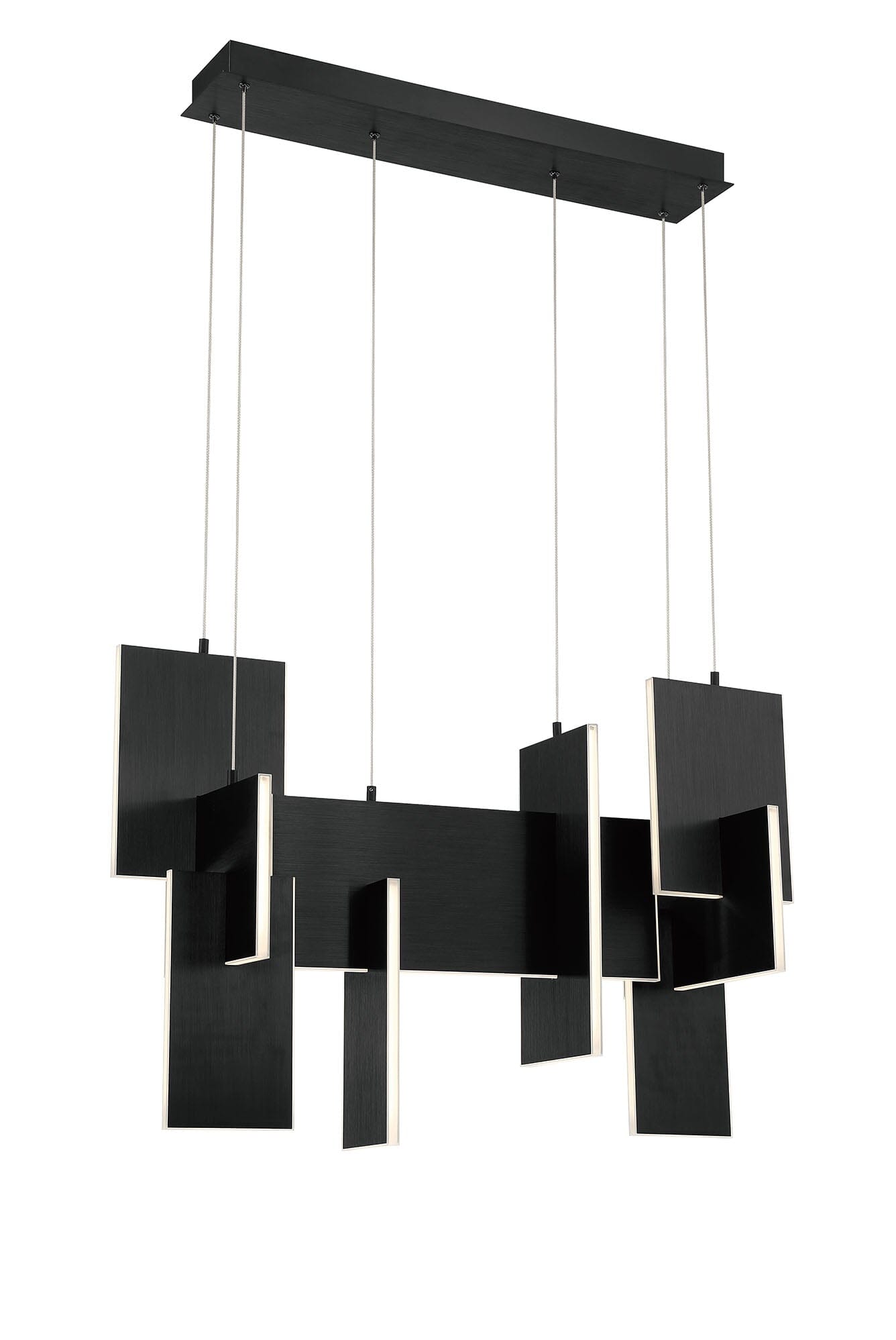 Coburg Linera LED Chandelier 37345-013 Eurofase Lighting - Bright Light Chandeliers