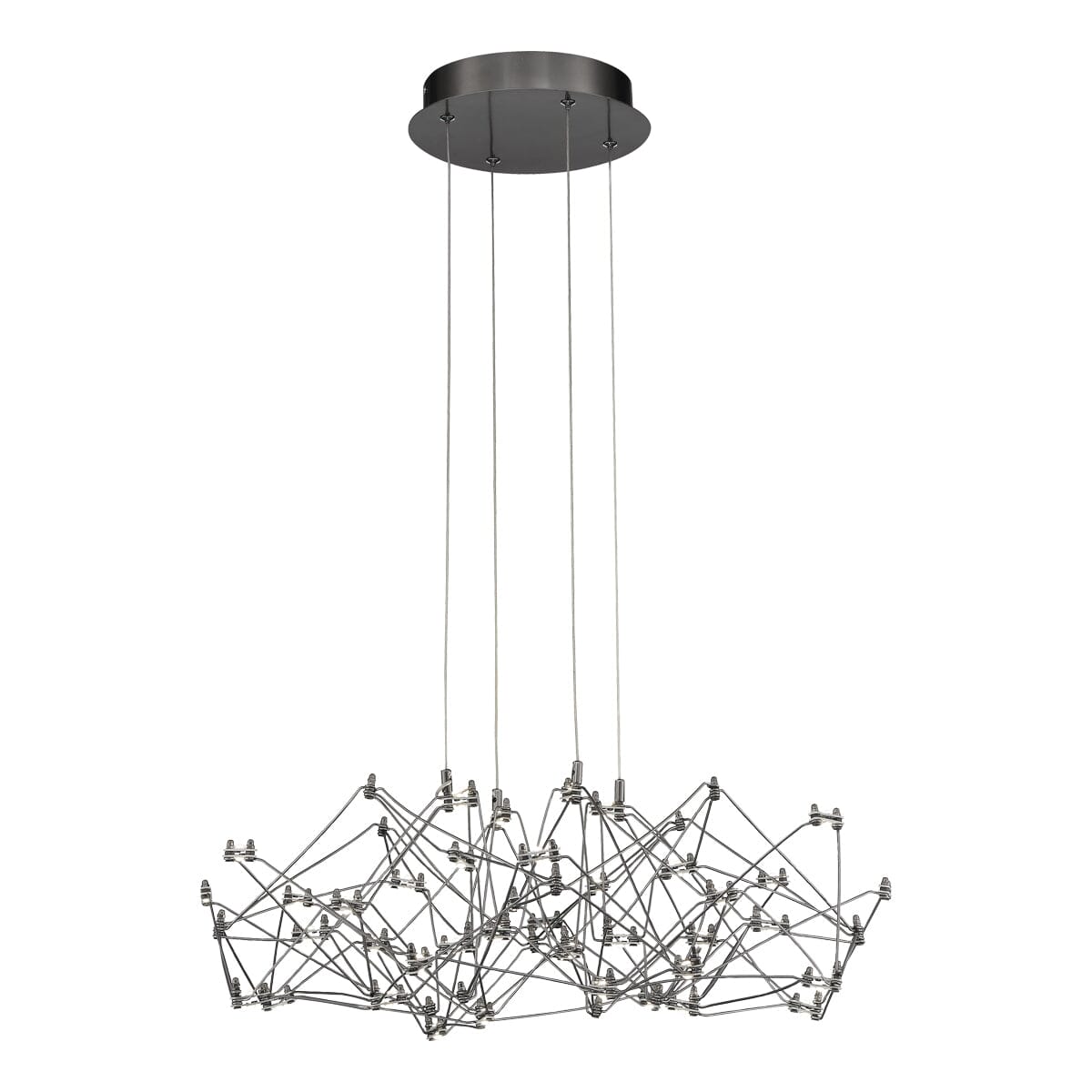 Leonardelli Small LED Chandelier 38038-019 Eurofase Lighting - Bright Light Chandeliers