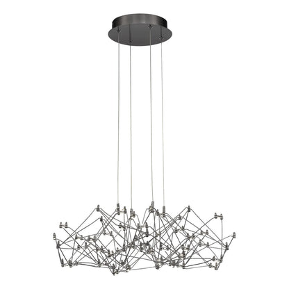 Leonardelli Small LED Chandelier 38038-019 Eurofase Lighting - Bright Light Chandeliers