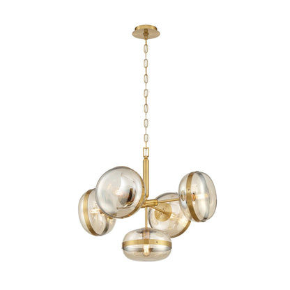 Nottingham 5 Light Chandelier 38129-018 Eurofase Lighting - Bright Light Chandeliers