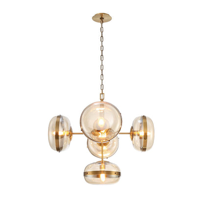 Nottingham 5 Light Chandelier 38129-018 Eurofase Lighting - Bright Light Chandeliers