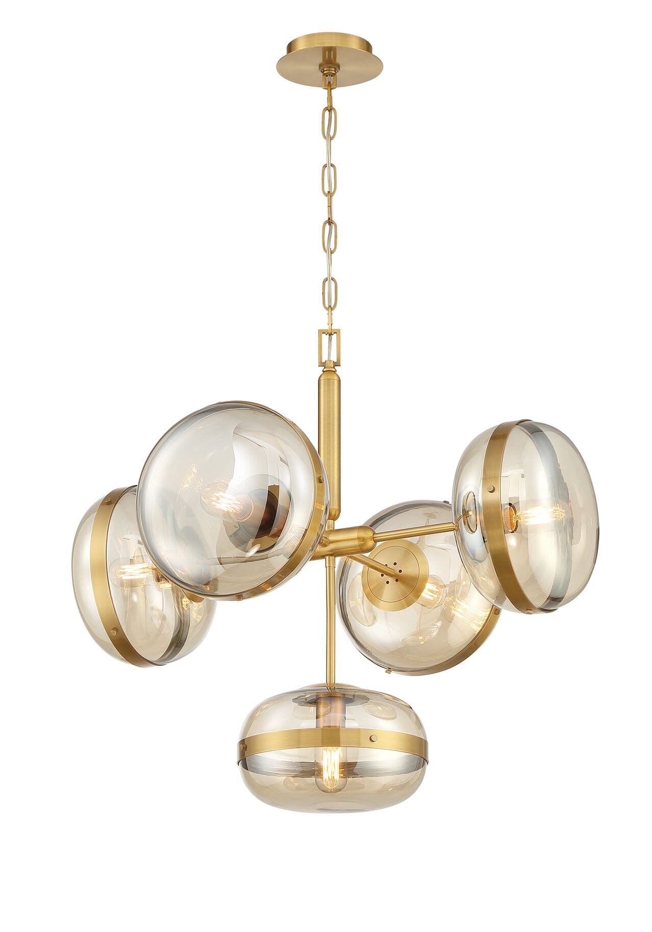 Nottingham 5 Light Chandelier 38129-018 Eurofase Lighting - Bright Light Chandeliers