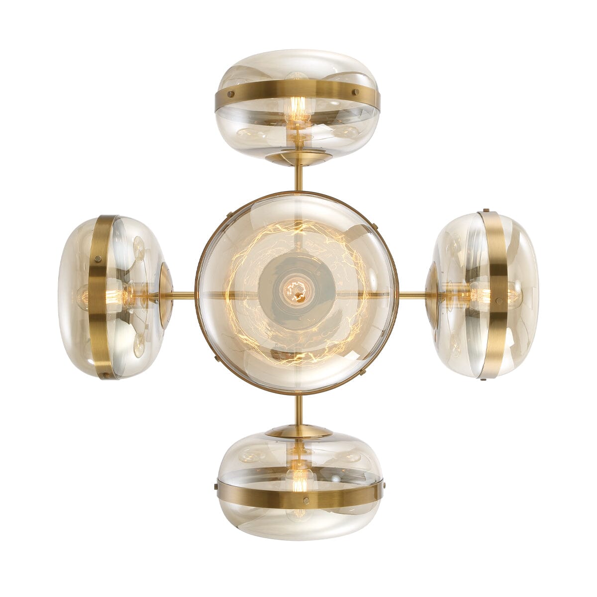 Nottingham 5 Light Chandelier 38129-018 Eurofase Lighting - Bright Light Chandeliers