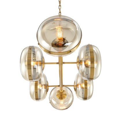 Nottingham 6 Light Oval Chandelier 38130-014 Eurofase Lighting - Bright Light Chandeliers