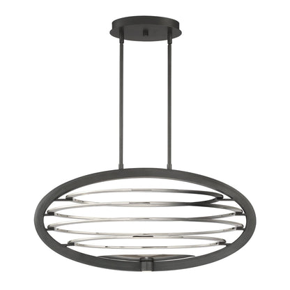 Ombra LED Oval Chandelier 38153-013 Eurofase Lighting - Bright Light Chandeliers