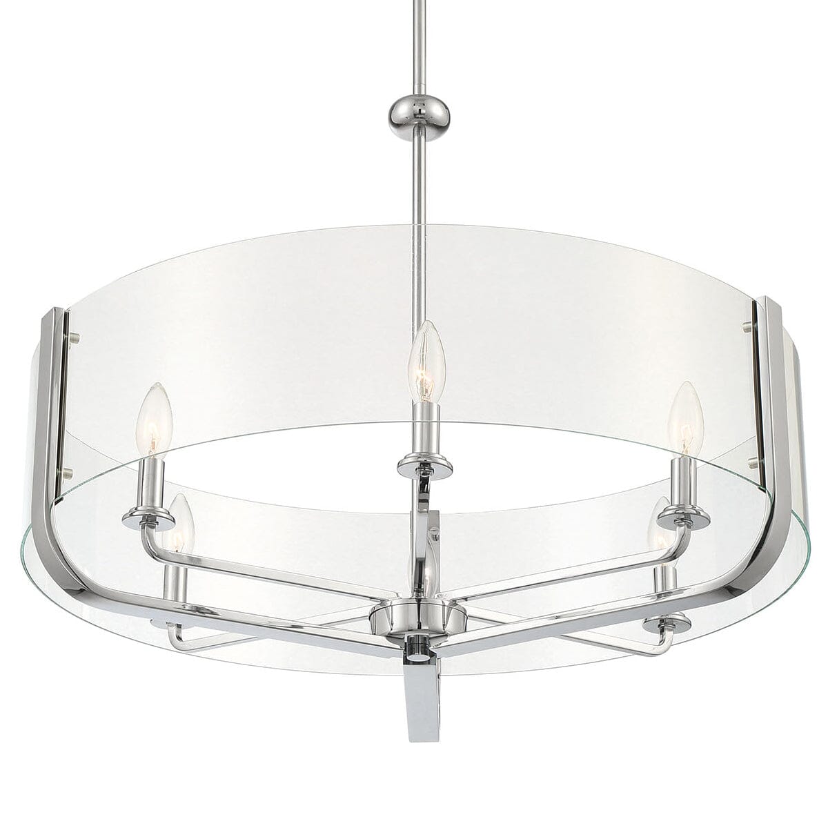 CAMPISI 6 LIGHT CHANDELIER 38155-017 Eurofase Lighting - Bright Light Chandeliers