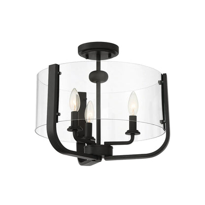 Campisi 3 Light Semi Flushmount 38156-014 Eurofase Lighting - Bright Light Chandeliers