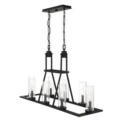 Nerito 8 Light Island Chandelier 38222-016 Eurofase Lighting - Bright Light Chandeliers