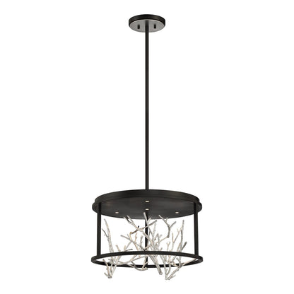 AERIE 4LT ROUND LED CHANDELIER 38636-011 Eurofase Lighting - Bright Light Chandeliers