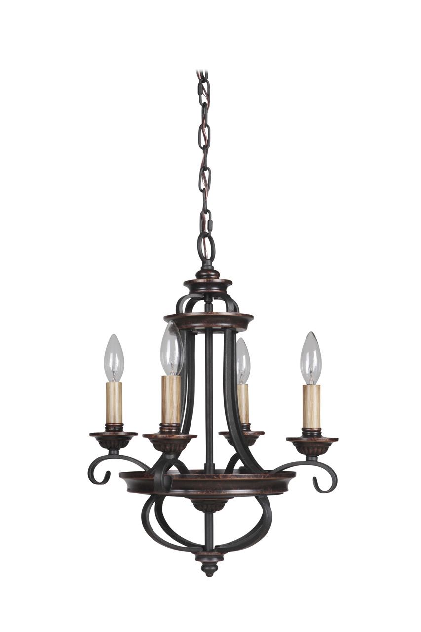 4 Light Chandelier 38724 - Bright Light Chandeliers