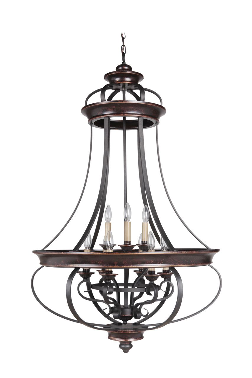 9 Light Foyer 38739 - Bright Light Chandeliers