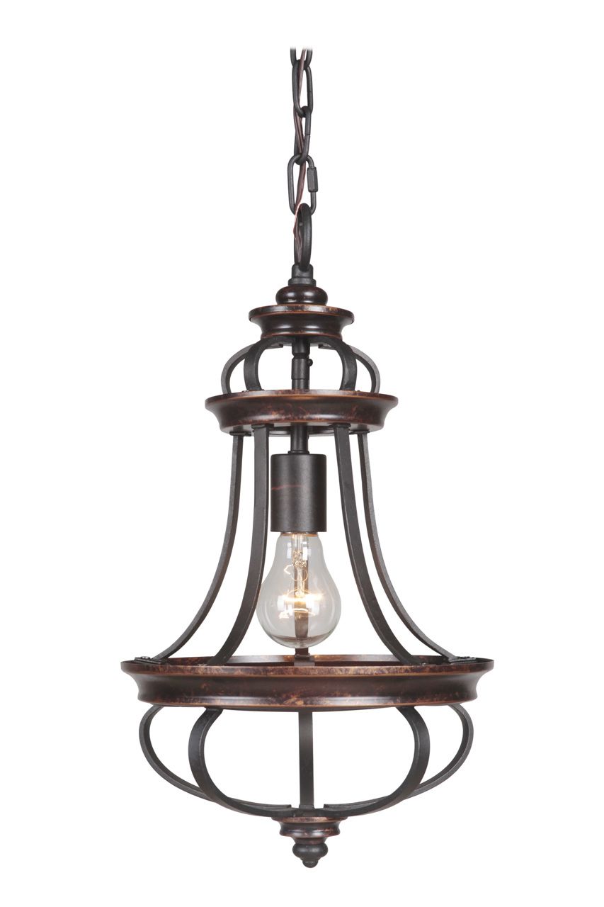 Stafford 1 Light Mini Pendant 38791 - Bright Light Chandeliers