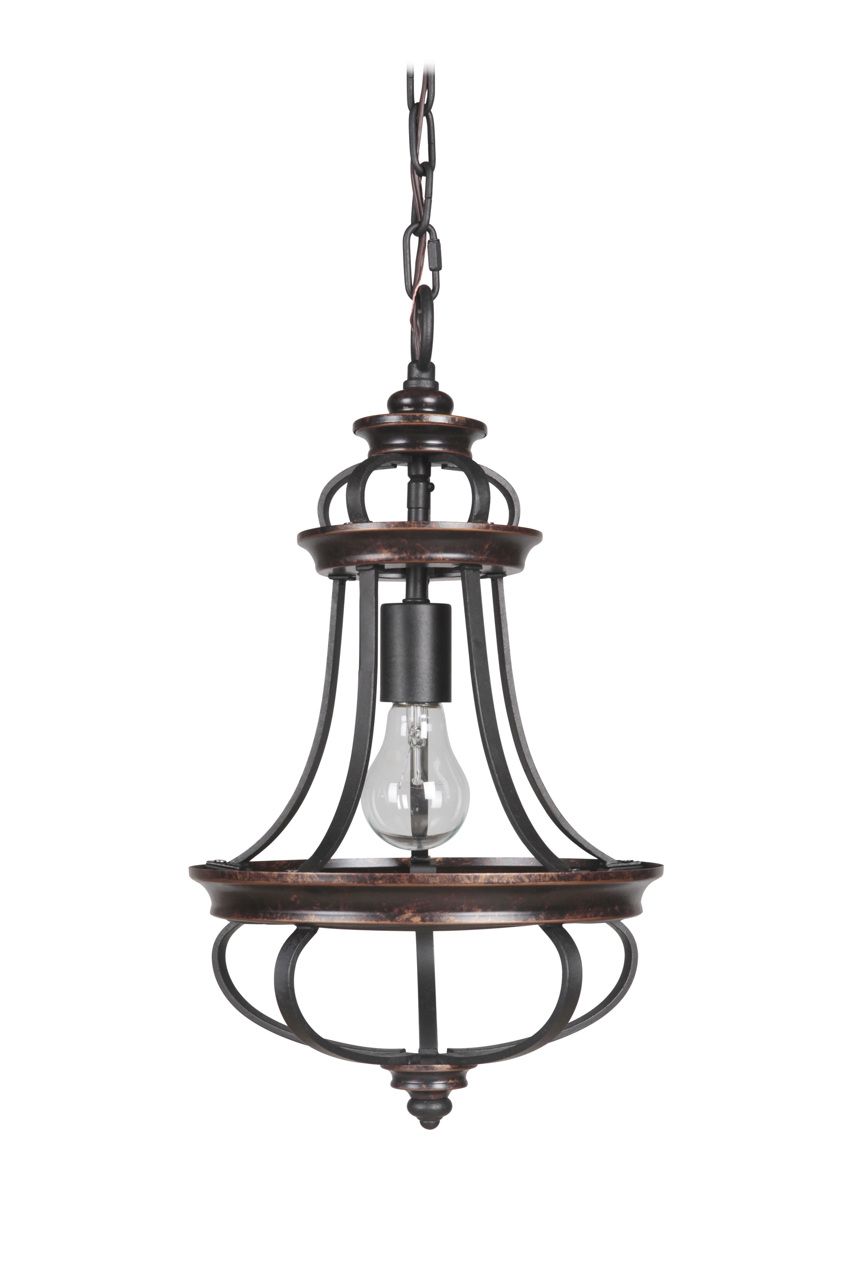 Stafford 1 Light Mini Pendant 38791 - Bright Light Chandeliers