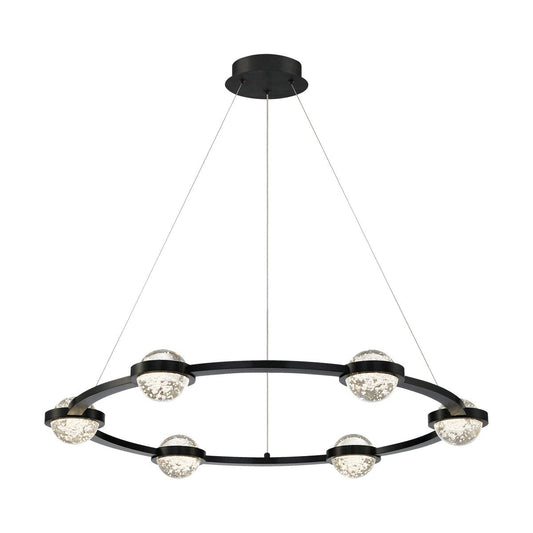 CIRCOLO 6LT LED CHANDELIER 39308-016 Eurofase Lighting - Bright Light Chandeliers