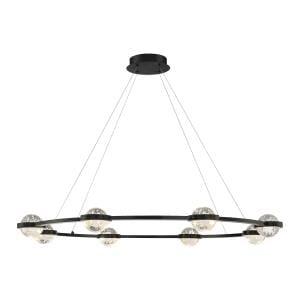 CIRCOLO 8 LT LED CHANDELIER 39309-013 Eurofase Lighting - Bright Light Chandeliers