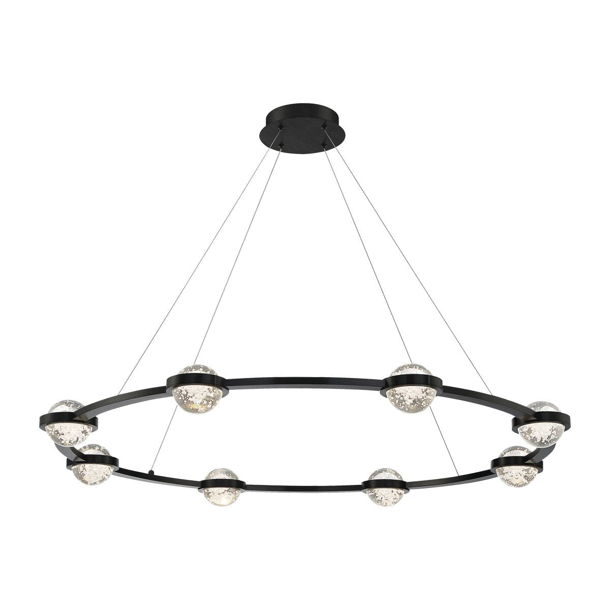 CIRCOLO 8 LT LED CHANDELIER 39309-013 Eurofase Lighting - Bright Light Chandeliers