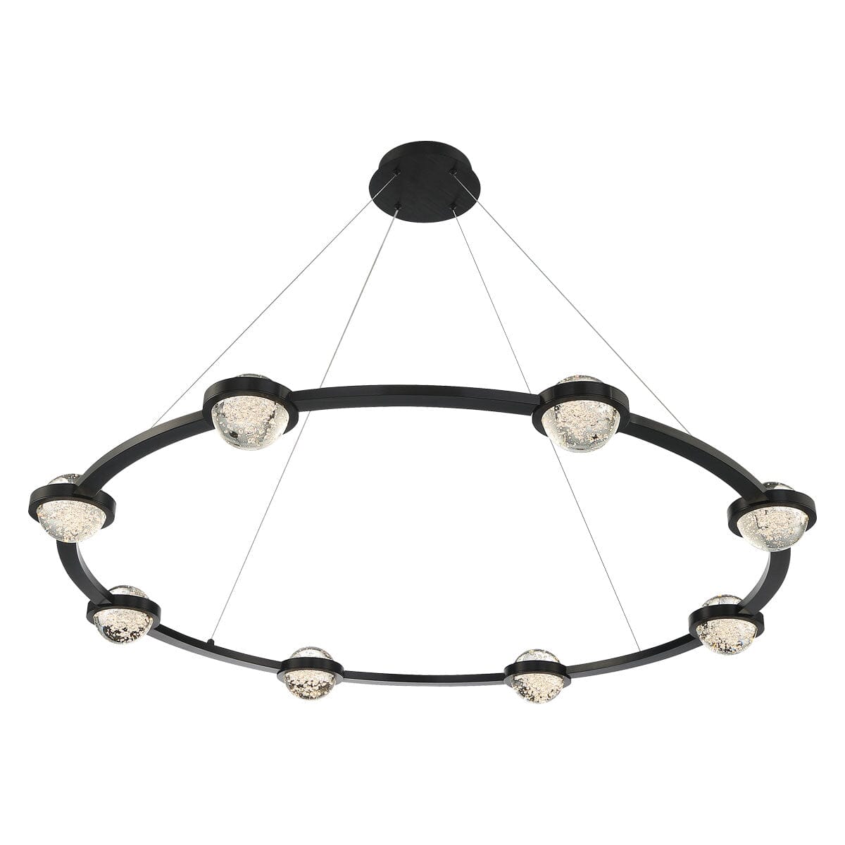 CIRCOLO 8 LT LED CHANDELIER 39309-013 Eurofase Lighting - Bright Light Chandeliers