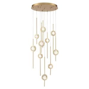 BARLETTA 10 LT LED CHANDELIER 39464-019 Eurofase Lighting - Bright Light Chandeliers