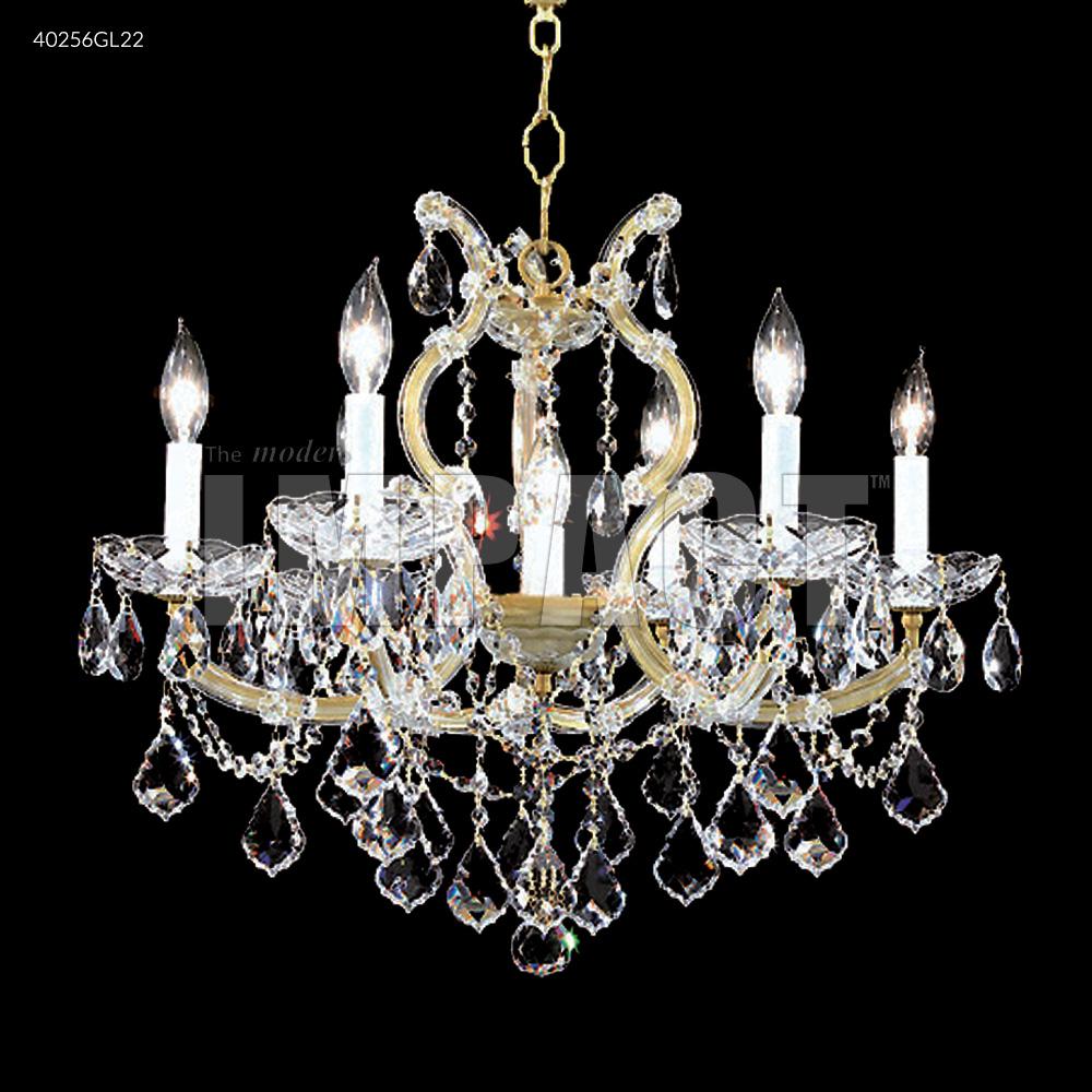 Maria Theresa 6 Arm Chandelier, 40256S00 - Bright Light Chandeliers