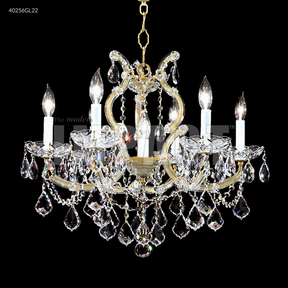 Maria Theresa 6 Arm Chandelier, 40256GL00 - Bright Light Chandeliers