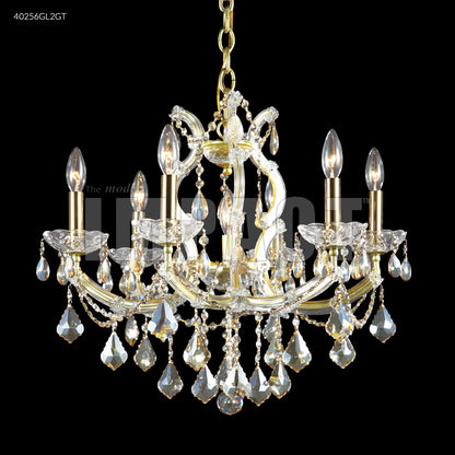 Maria Theresa 6 Arm Chandelier, 40256GL00 - Bright Light Chandeliers