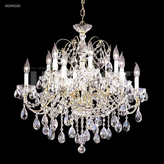 Regalia 12 Arm Chandelier, 40290G00 - Bright Light Chandeliers