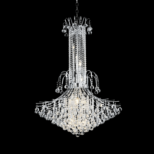 Cascade Entry Chandelier, 40318S00 - Bright Light Chandeliers