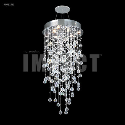 Crystal Rain Chandelier, 40411S00 - Bright Light Chandeliers