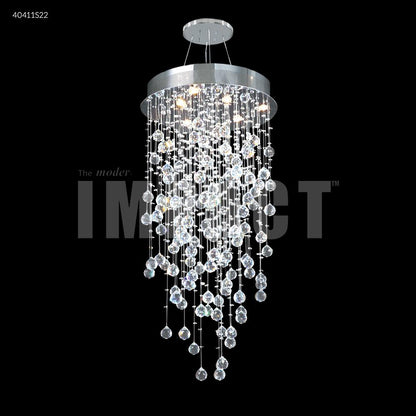 Crystal Rain Chandelier, 40411S00 - Bright Light Chandeliers