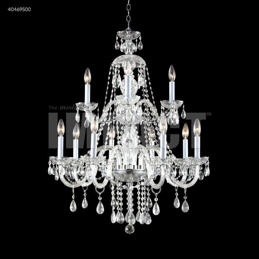 Palace Ice 12 Arm Chandelier, 40469S00 - Bright Light Chandeliers