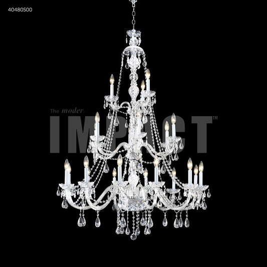 Palace Ice 21 Arm Chandelier, 40480S00 - Bright Light Chandeliers