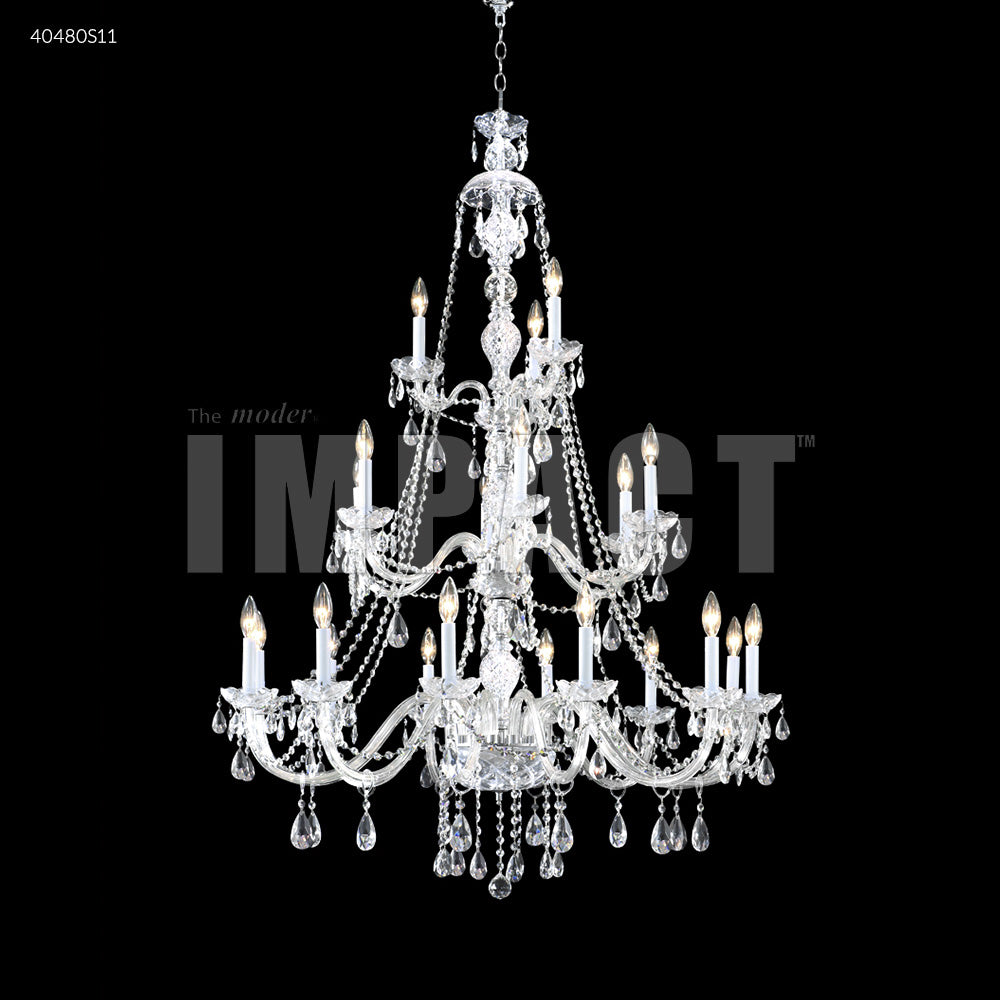 Palace Ice 21 Arm Chandelier, 40480S00 - Bright Light Chandeliers