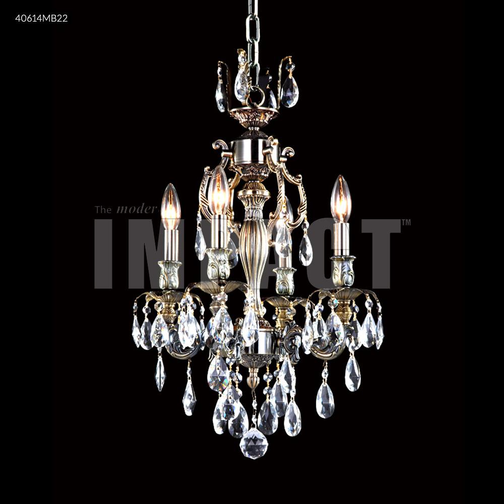 Brindisi 4 Arm Chandelier, 40614S00 - Bright Light Chandeliers