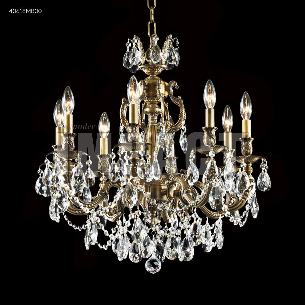 Brindisi 8 Arm Chandelier, 40618MB00 - Bright Light Chandeliers