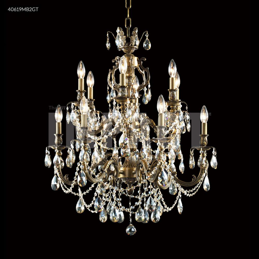 Brindisi 12 Arm Chandelier, 40619MB00 - Bright Light Chandeliers