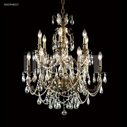 Brindisi 12 Arm Chandelier, 40619MB00 - Bright Light Chandeliers