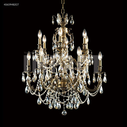 Brindisi 12 Arm Chandelier, 40619S00 - Bright Light Chandeliers