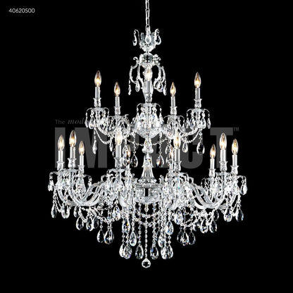 Brindisi 15 Arm Chandelier, 40620S00 - Bright Light Chandeliers