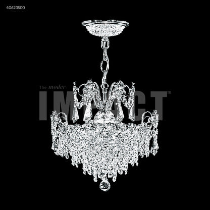 Mini Pendant Crystal Chandelier, 40623S00 - Bright Light Chandeliers