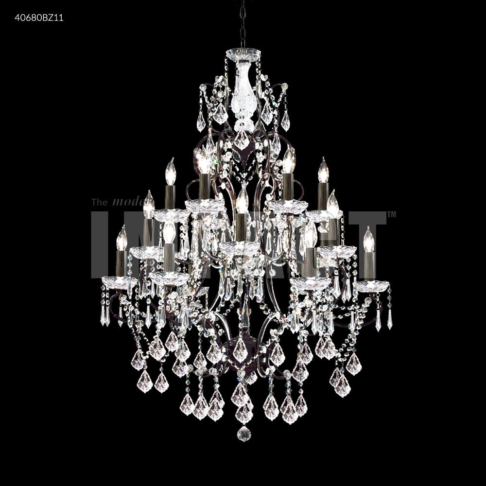 Charleston 18 Arm Chandelier, 40680BZ00 - Bright Light Chandeliers