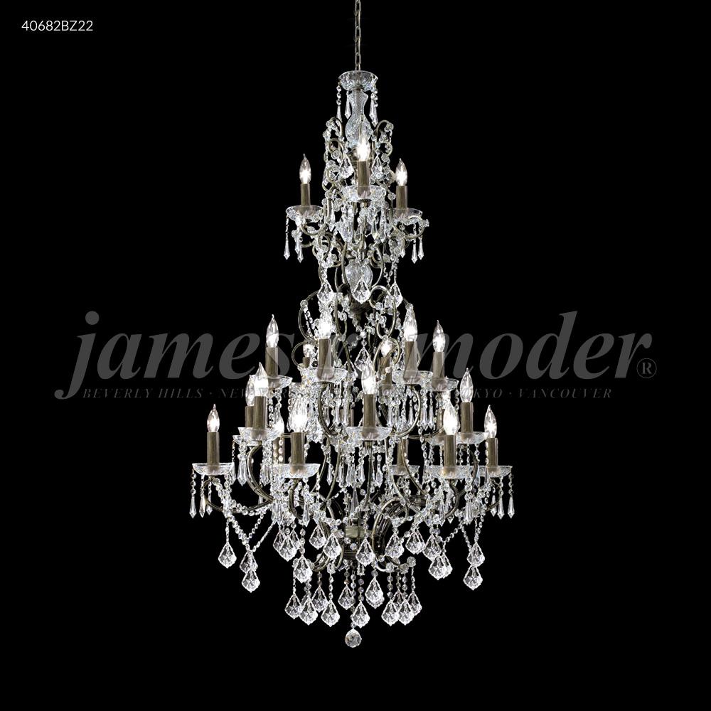 Charleston 21 Arm Entry Chandelier, 40682BZ00 - Bright Light Chandeliers