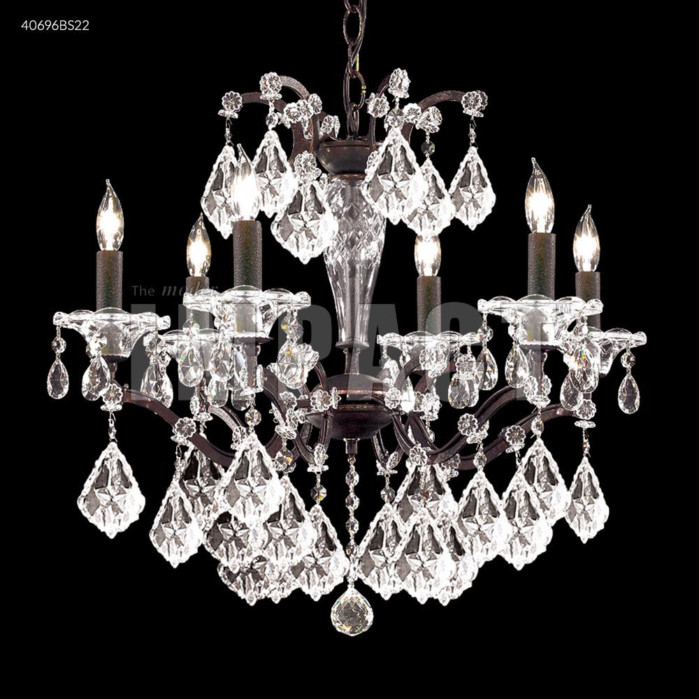 Cosenza 6 Arm Chandelier, 40696BS00 - Bright Light Chandeliers