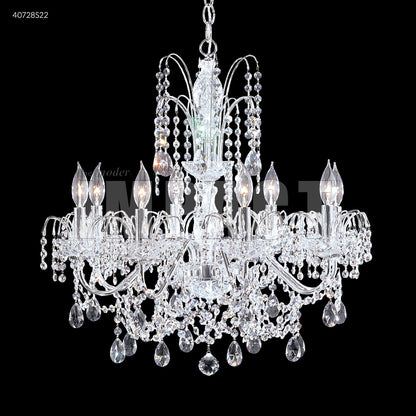 Regalia 8 Arm Chandelier, 40728S00 - Bright Light Chandeliers