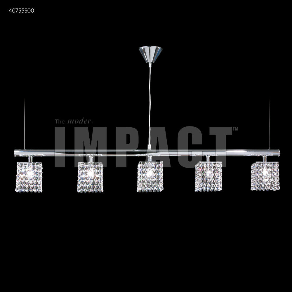 Contemporary Linear Chandelier, 40755S00 - Bright Light Chandeliers