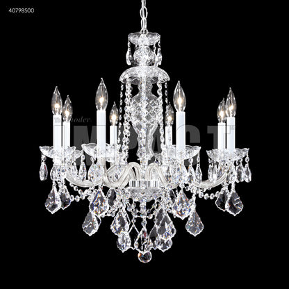 Palace Ice 8 Arm Chandelier, 40798S00 - Bright Light Chandeliers