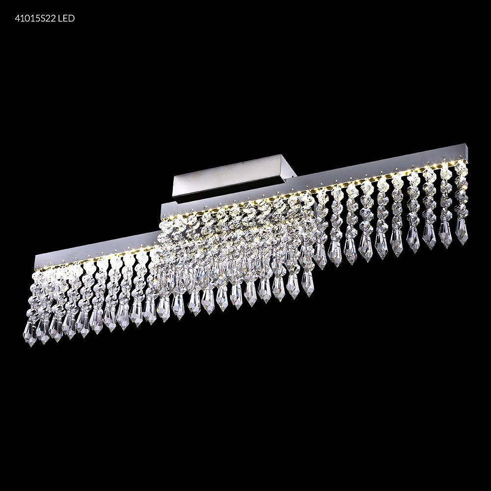 LED Crystal Chandelier, 41015S00LED - Bright Light Chandeliers