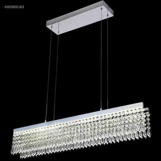 LED Crystal Chandelier, 41025S00LED - Bright Light Chandeliers