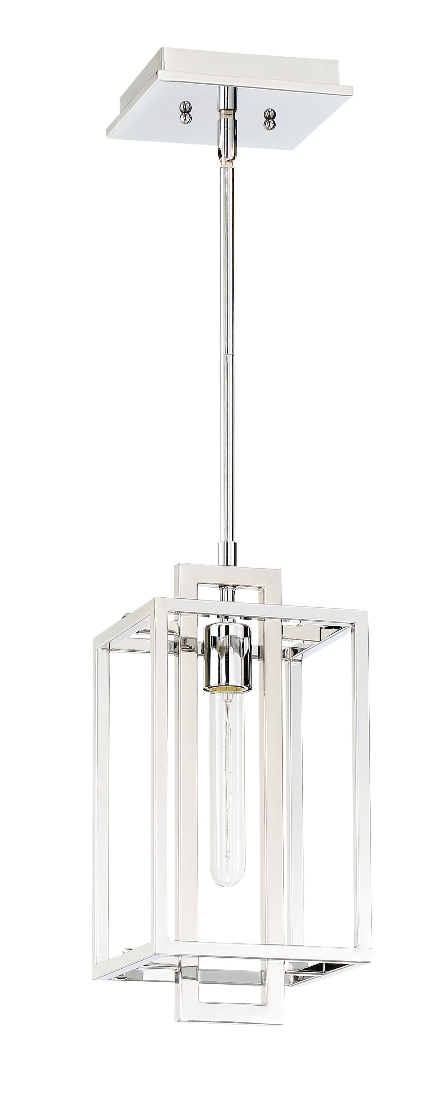 Cubic 1 Light Mini Pendant 41591 - Bright Light Chandeliers