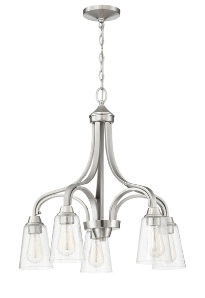 5 Light Down Chandelier 41915 - Bright Light Chandeliers