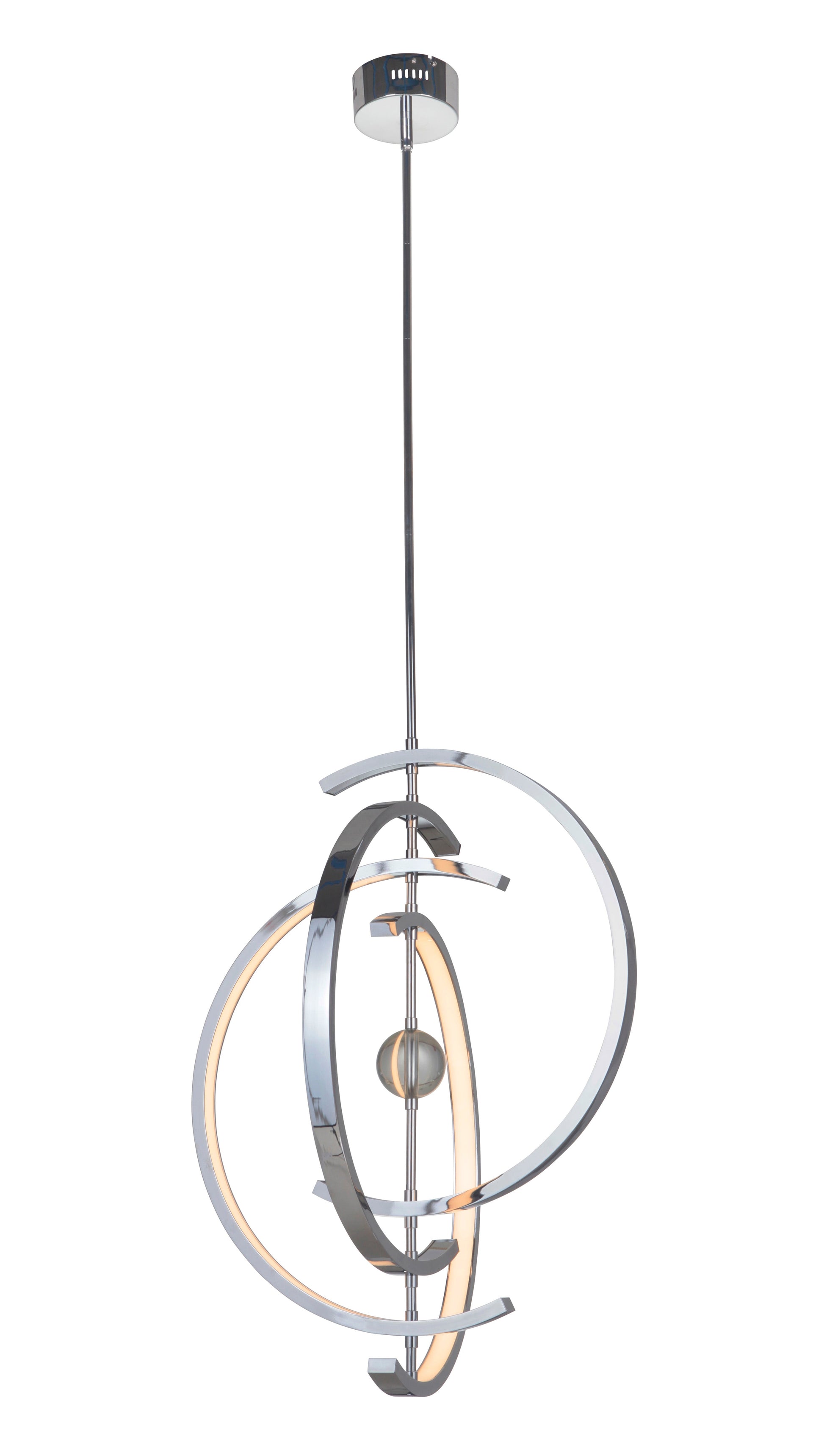 4 Crescent LED Pendant 42722 - Bright Light Chandeliers